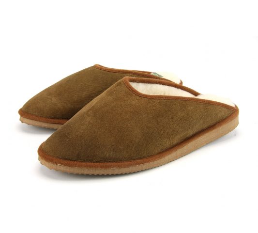 Real Sheepskin Mule with Sole