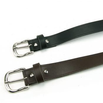 two leather belts